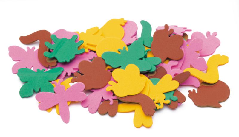 EC Foam Shapes - Crazy Bugs Pack of 60